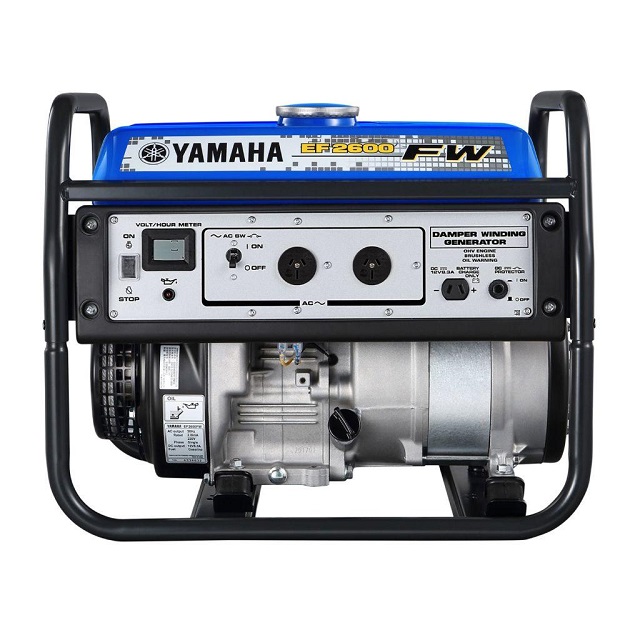 Yamaha EF2600 sao bị động cơ chạy xăng có khả năng hoạt động liên tục trong 10.6 tiếng